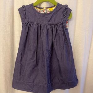Mini Boden Lavender Corduroy Dress